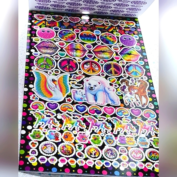 Lisa Frank Rainbow 90s Sticker Booklet - Picture 5 of 9